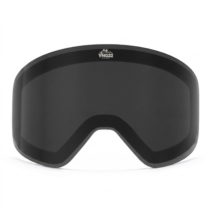 Skibril lens magnetisch CAT 4 – Black On Black | YNG22