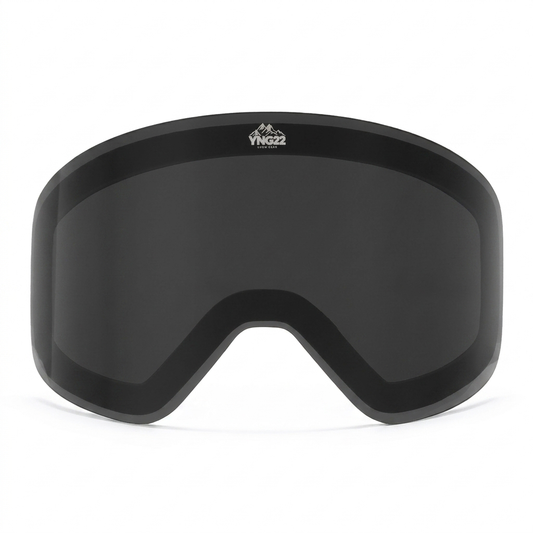 Skibril lens magnetisch CAT 4 – Black On Black | YNG22